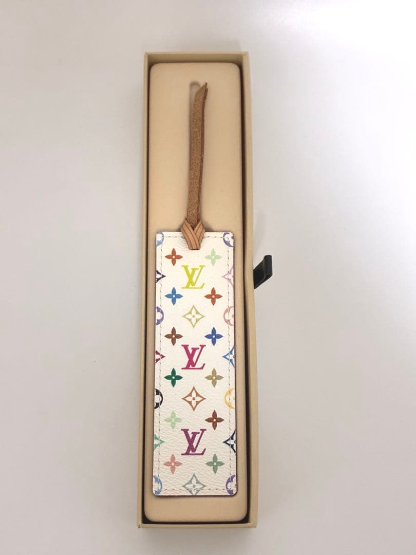 【非売品　希少】ルイヴィトン モノグラム マルチカラー ブックマーカー しおり