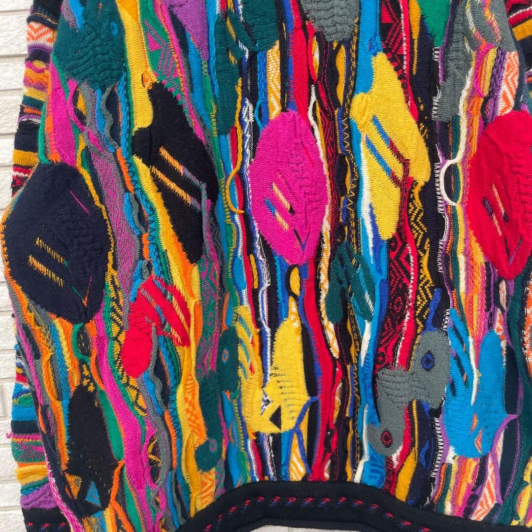 COOGI　セーター　L　3D　ウール100　オーストラリア製