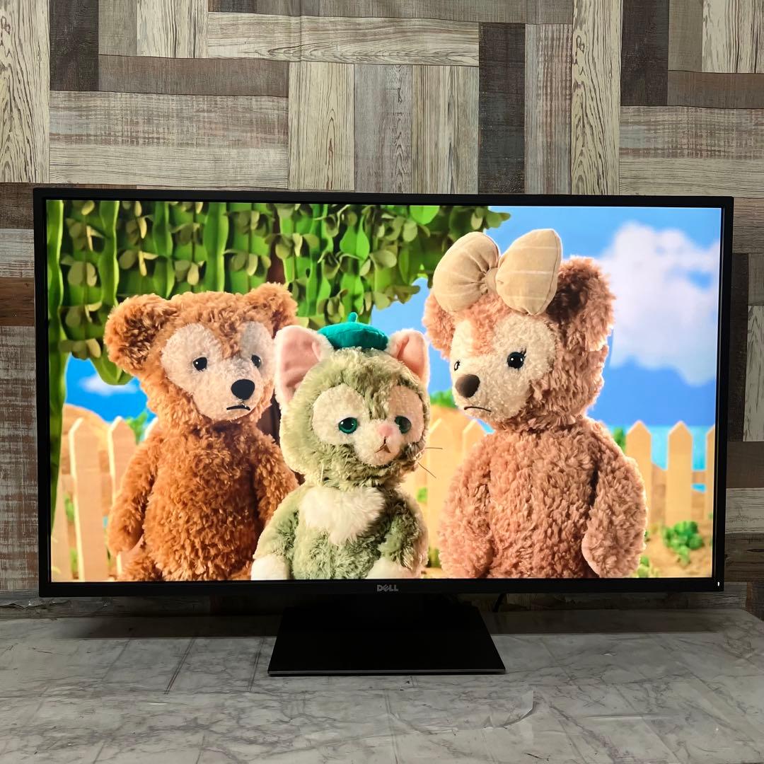 即日受渡❣️全国送料込DELL 4Kマルチ43型モニター P4317Q スピーカー