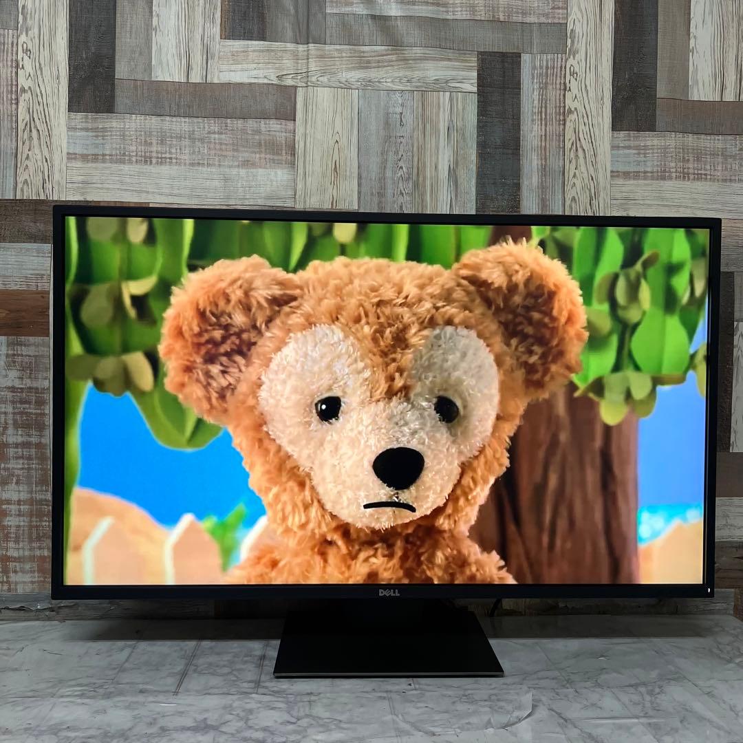 即日受渡❣️全国送料込DELL 4Kマルチ43型モニター P4317Q スピーカー