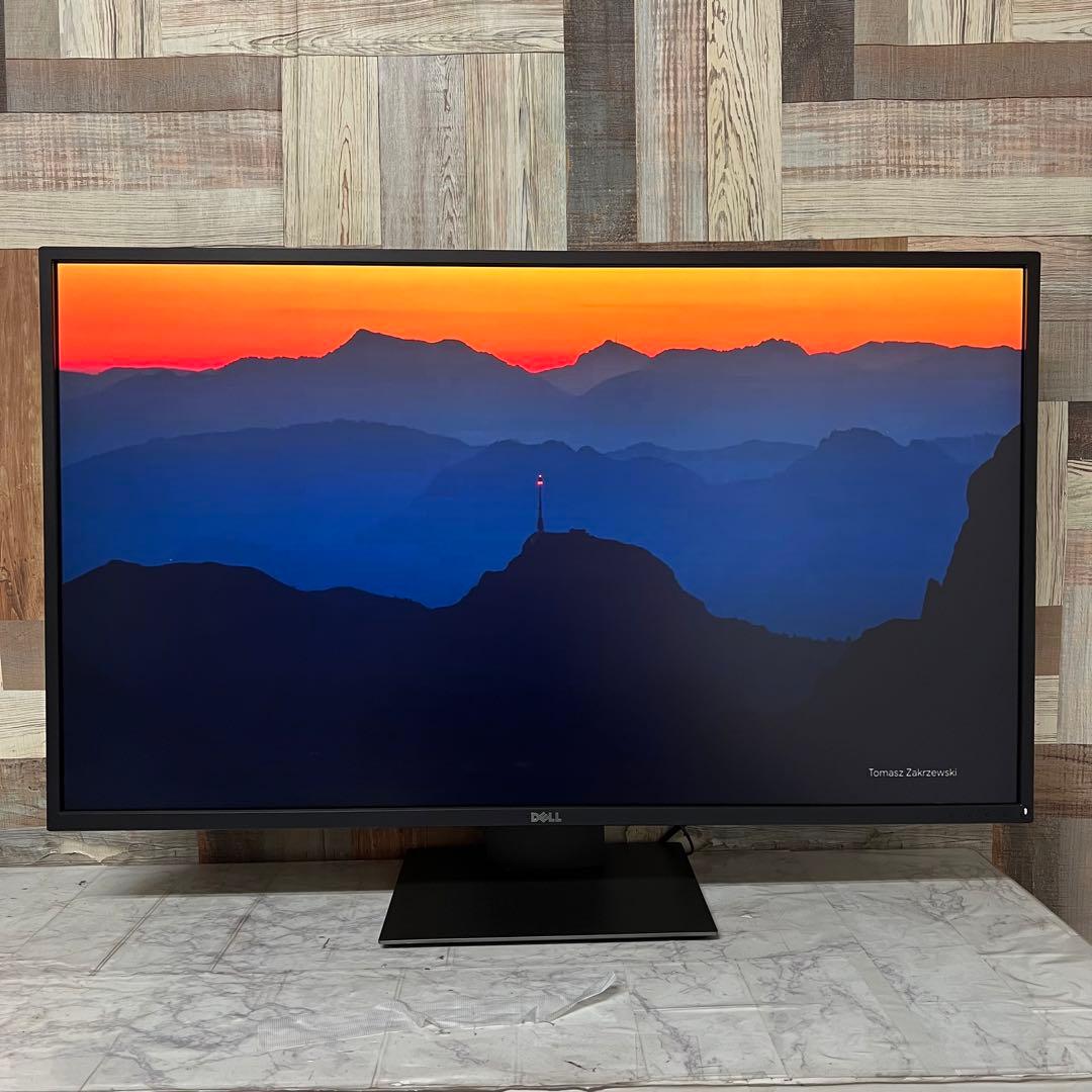 即日受渡❣️全国送料込DELL 4Kマルチ43型モニター P4317Q スピーカー