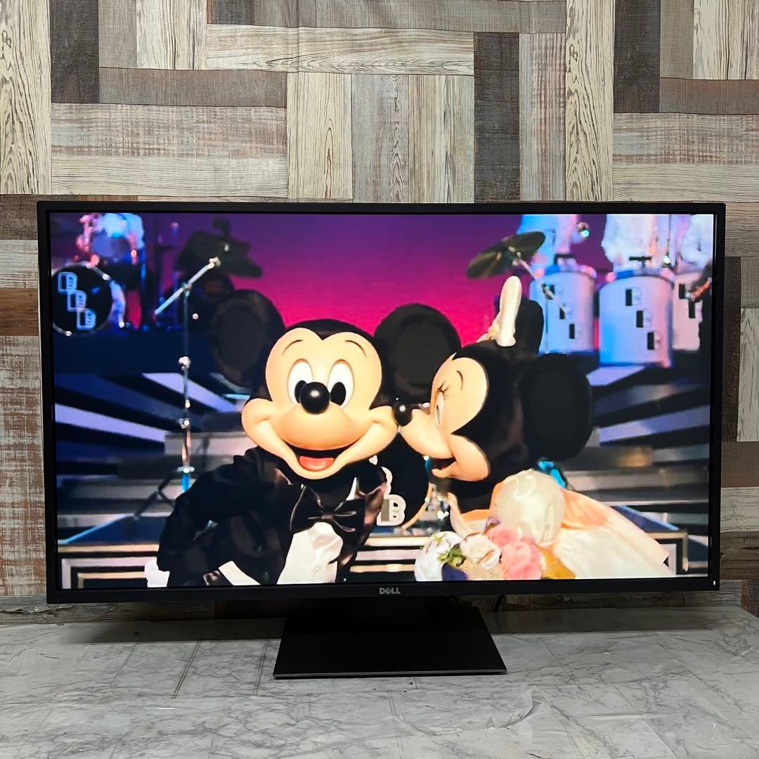 即日受渡❣️全国送料込DELL 4Kマルチ43型モニター P4317Q スピーカー