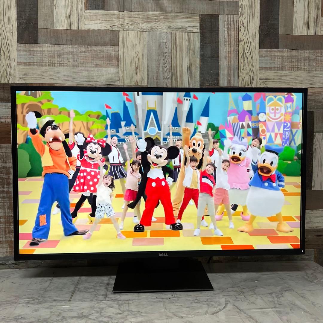 即日受渡❣️全国送料込DELL 4Kマルチ43型モニター P4317Q スピーカー