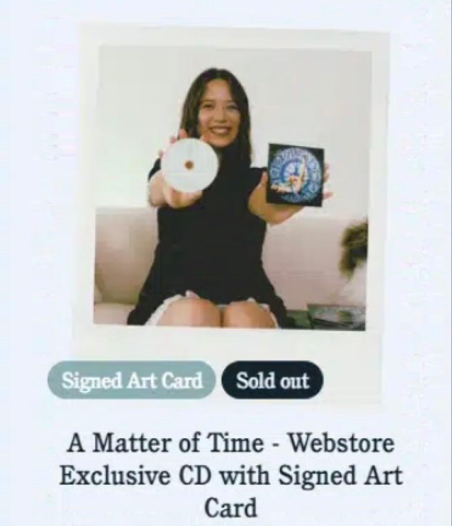 Laufey A Matter of Time 直筆サイン入りCDレコードセット