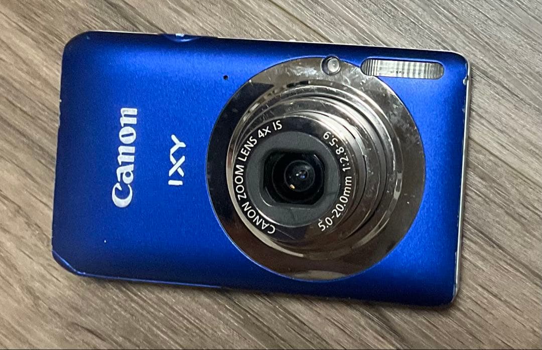 【ジャンク】Canon ixy210f ブルー