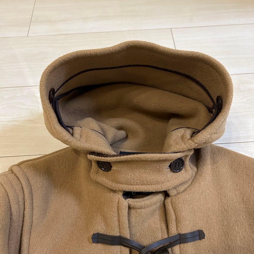 【極美品】ビームス別注 グローバーオール ダッフルコート キャメル 英国製 S