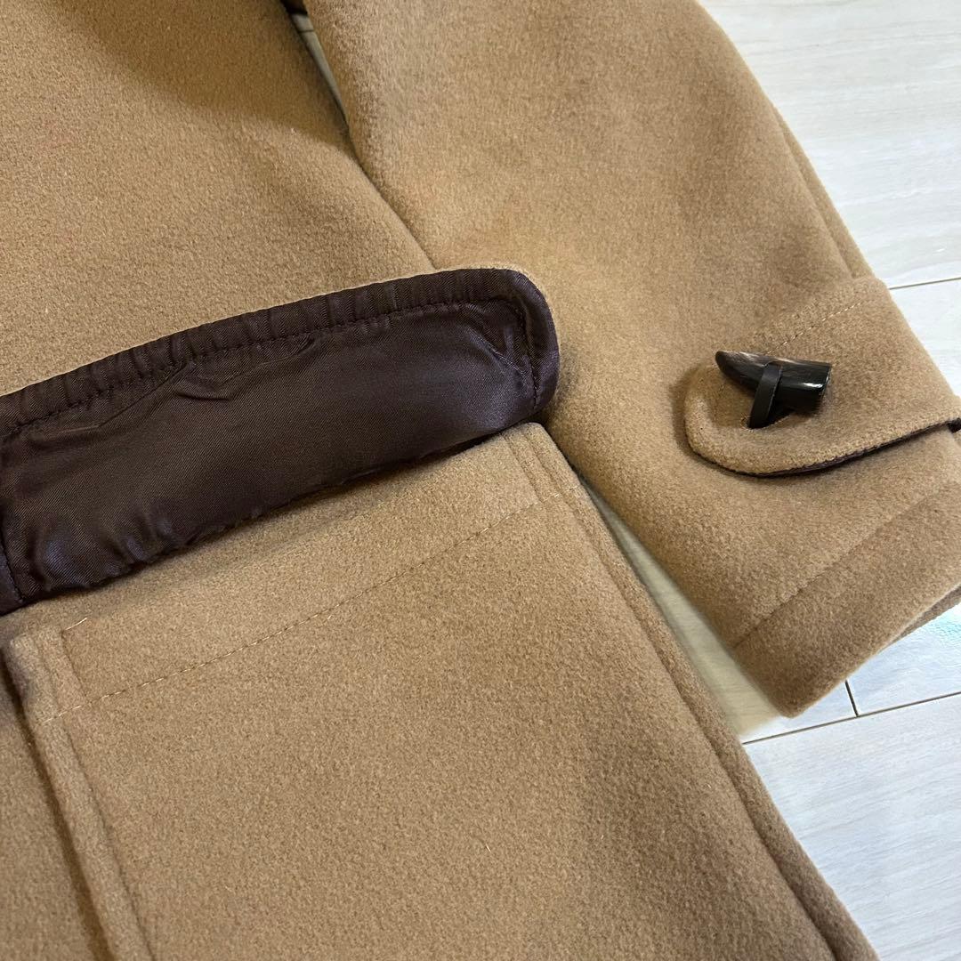 【極美品】ビームス別注 グローバーオール ダッフルコート キャメル 英国製 S