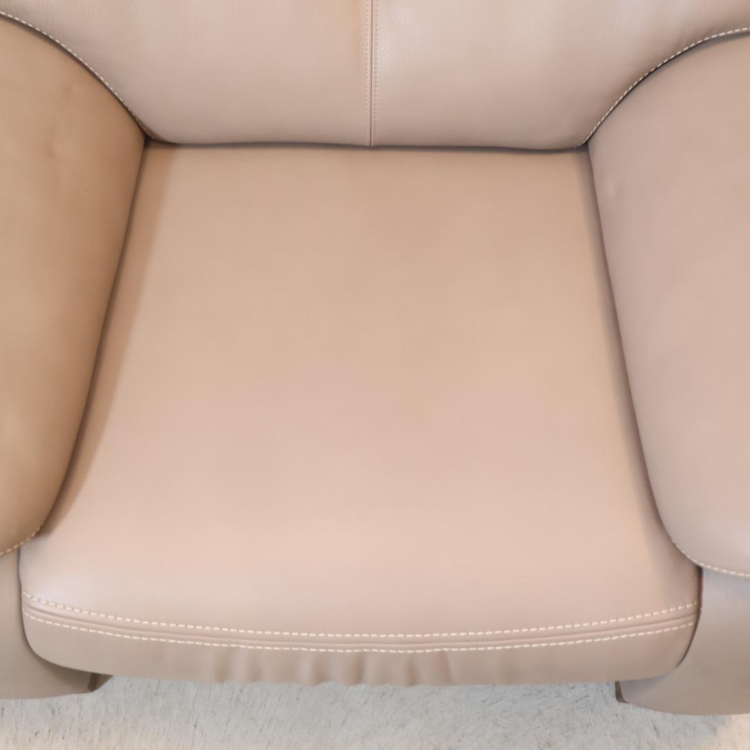 karimoku カリモク家具 ZW73 本革 1人掛けソファ レザー シングル