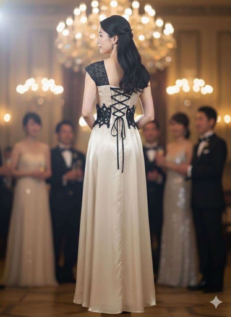 未使用　東京ソワールemotional dresses ドレスワンピース