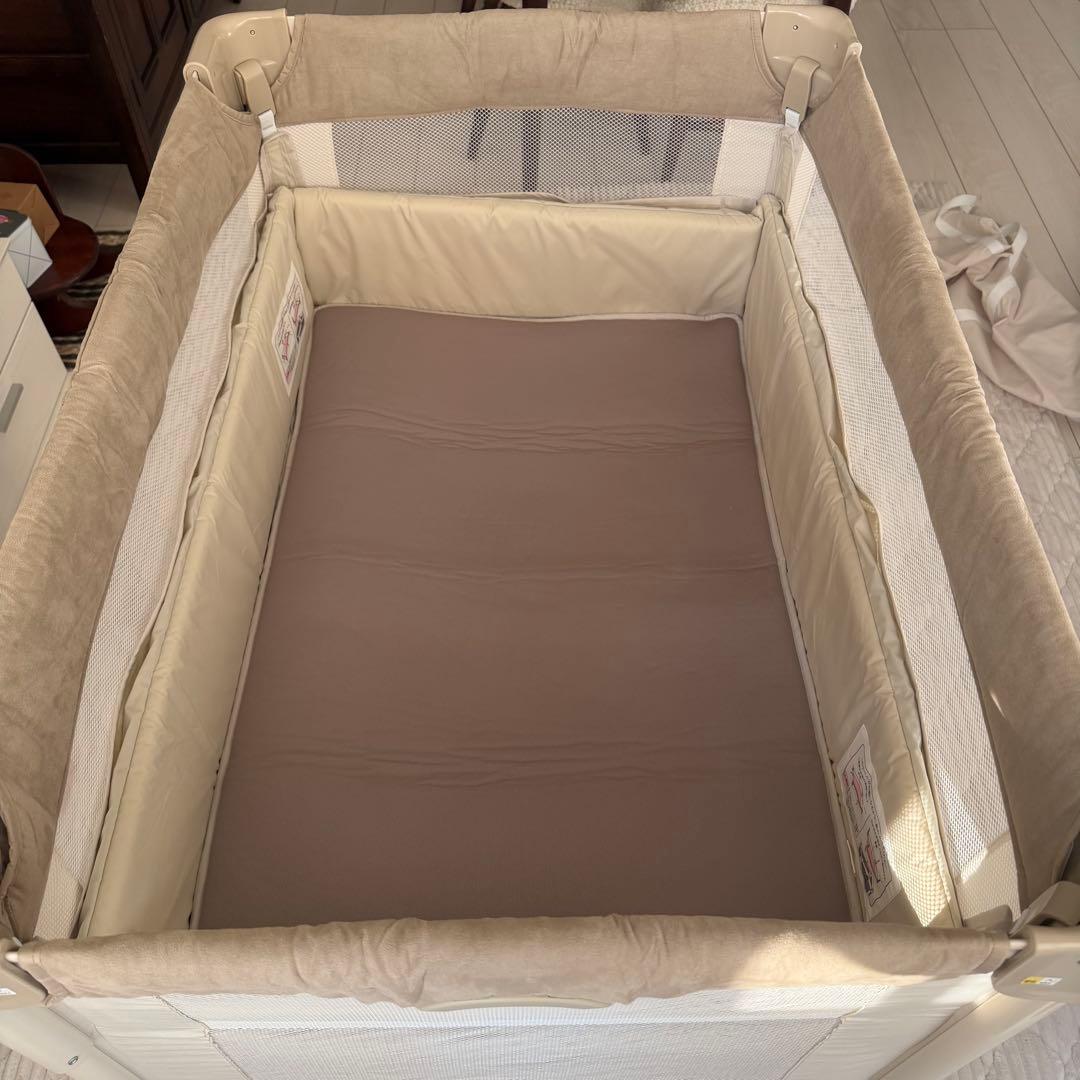 【美品】即発送!! Aprica アップリカ ココネルエアー ベビーベッド