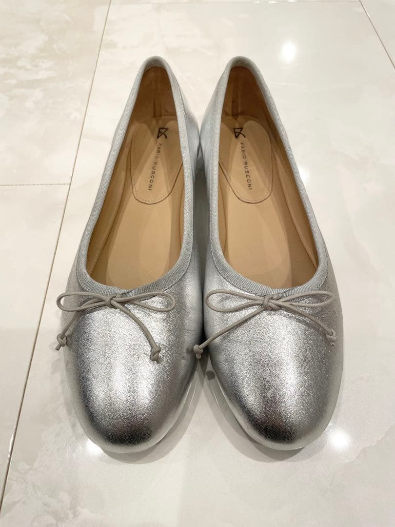 FABIO RUSCONI バレエシューズ