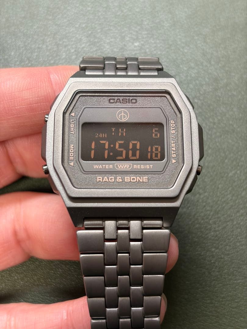CASIO RAG & BONE A1000RCG-8BJR ラグ&ボーン
