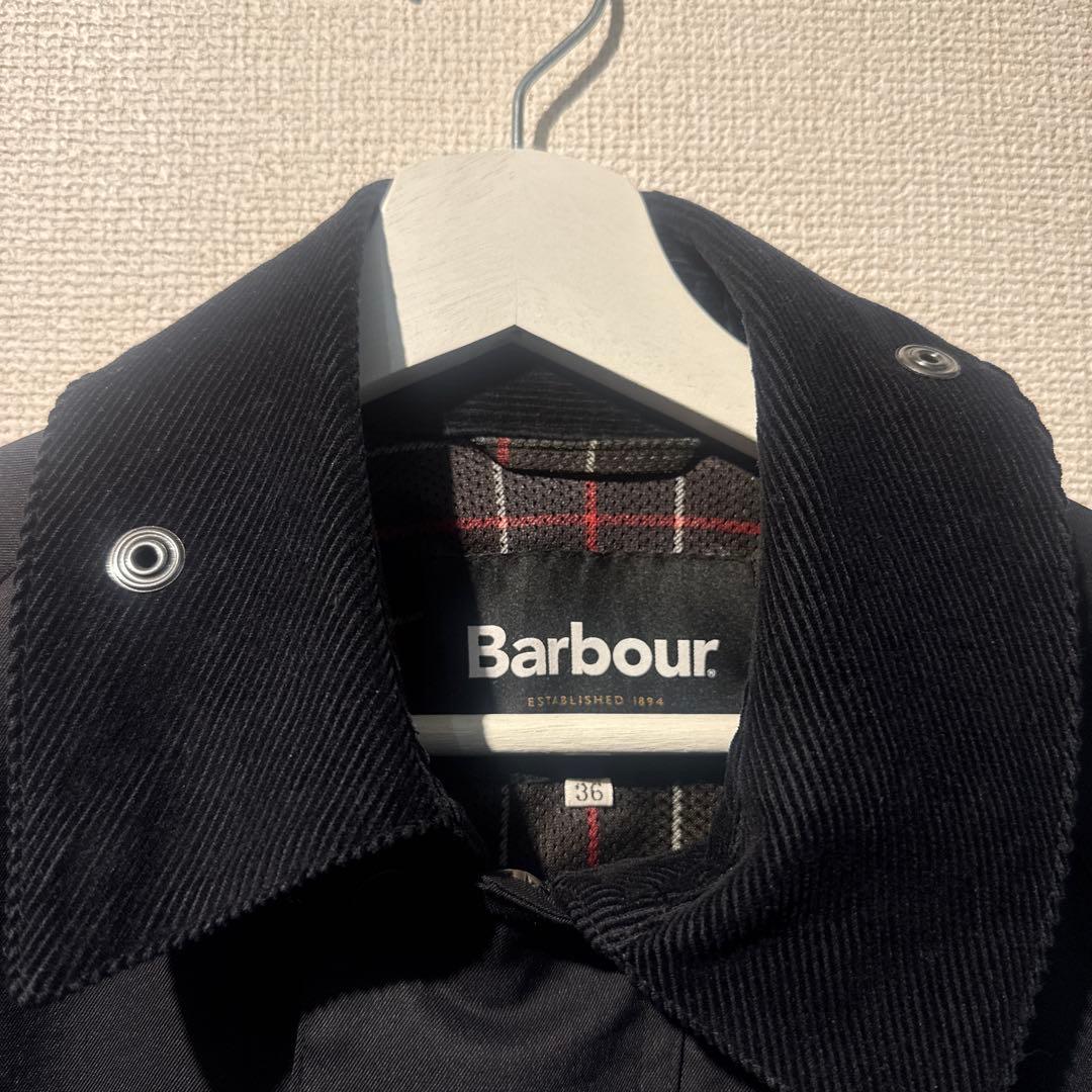 Barbour モッズコート サイズ36 黒