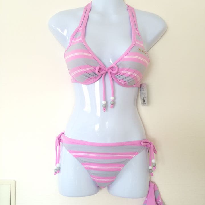 新品☆水着 スカート3点セット ビキニ レディース 9号