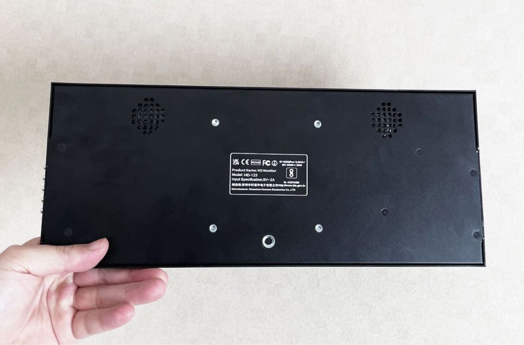 12.3インチ バーモニター モバイルモニター 横長 ITPROTECH 系