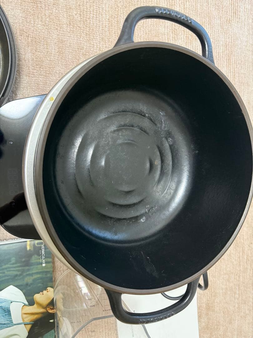 バーミキュラ　ライスポット　5合炊き中古