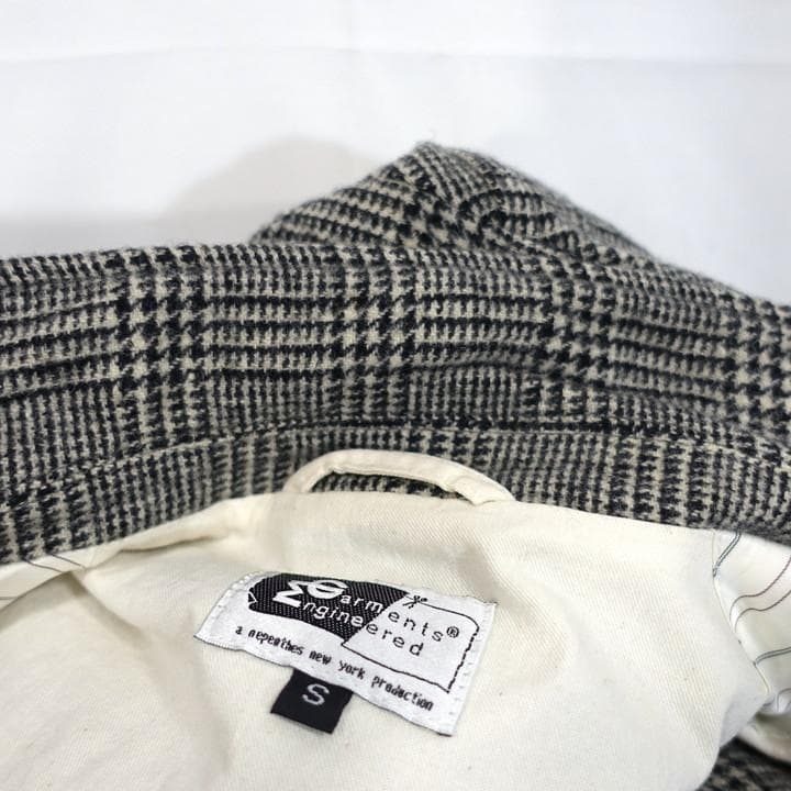 ●定番●エンジニアードガーメンツ　グレンチェック　ニューベッドフォードジャケット