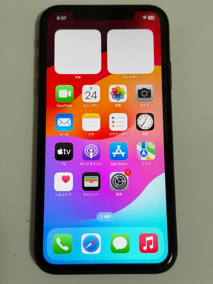 【美品】iPhone XR 64GB ブラック SIMフリー