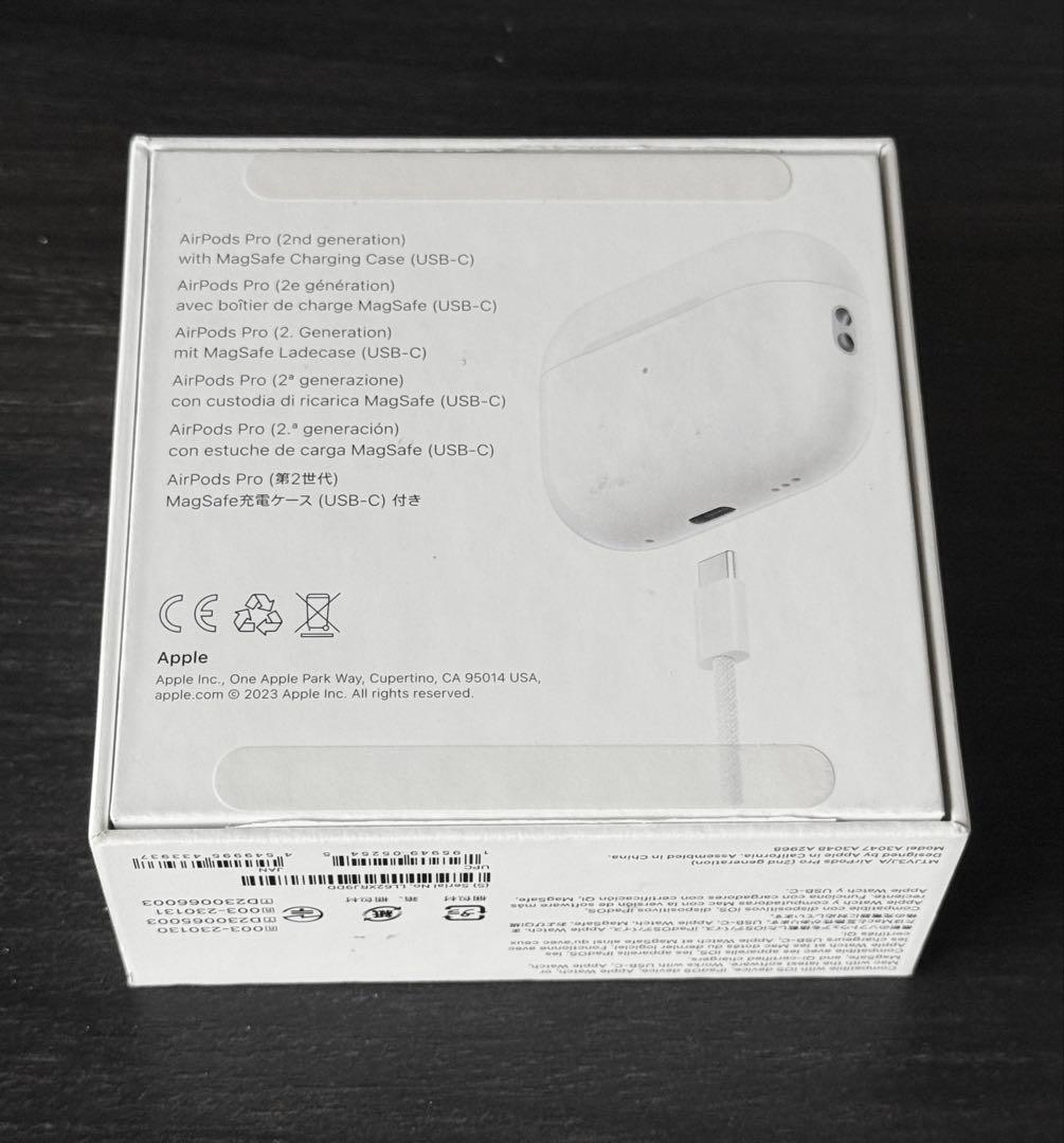 2024年12月購入品　AirPods Pro 2 USB-C MTJV3J/A