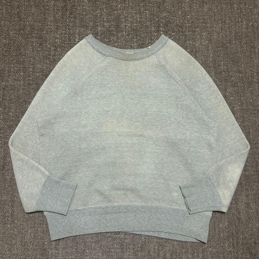 破格　60s スウェット　無地 New Era ラグラン ヴィンテージ　50s