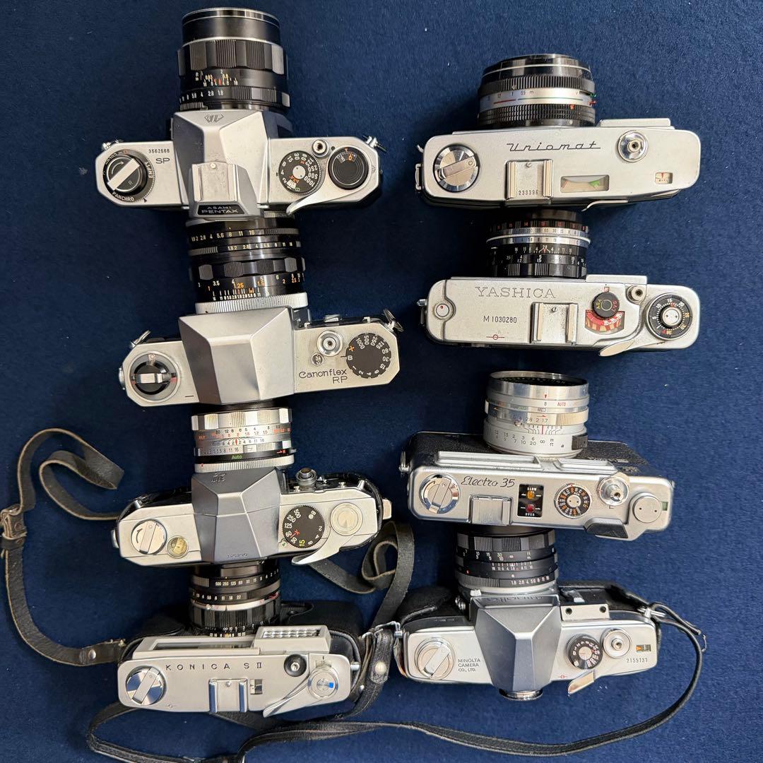 フィルム カメラ まとめ 8台 キヤノン ヤシカ ペンタックス コニカ ミノルタ