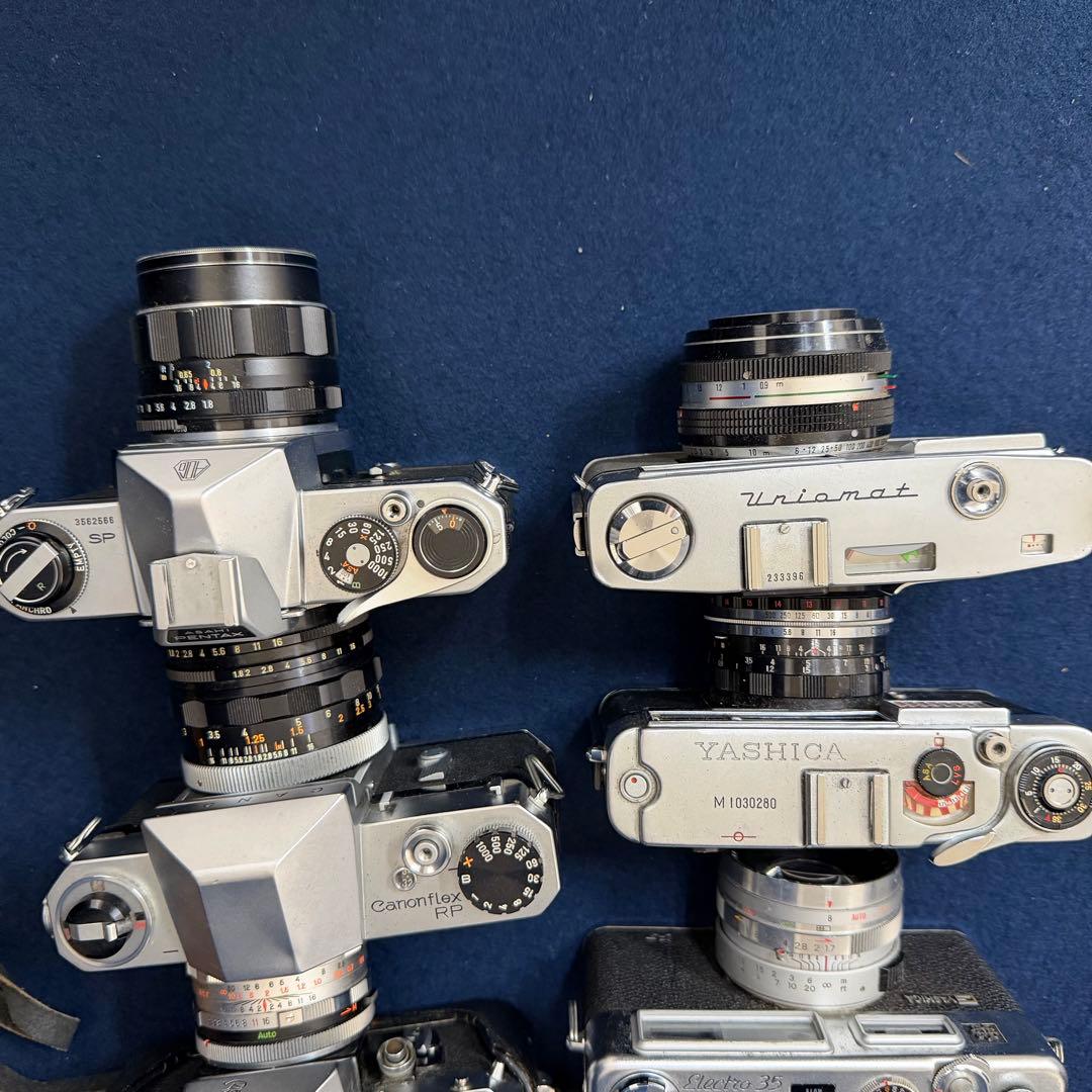 フィルム カメラ まとめ 8台 キヤノン ヤシカ ペンタックス コニカ ミノルタ