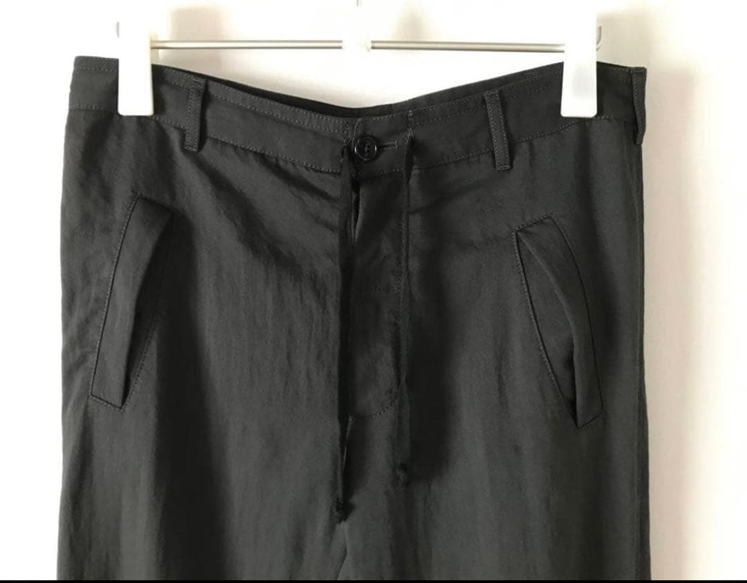 ANN DEMEULEMEESTER ワイドテーパードパンツ