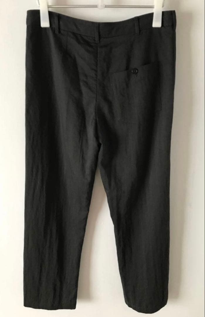 ANN DEMEULEMEESTER ワイドテーパードパンツ