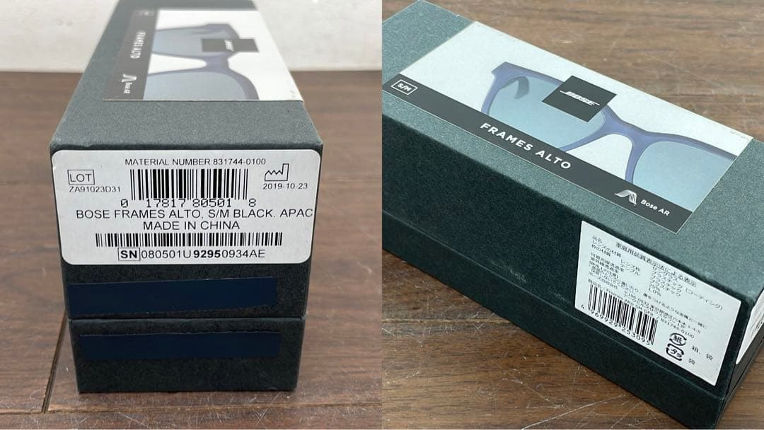 EFK52g ボーズ FramesAlto オーディオサングラススピーカー 現状