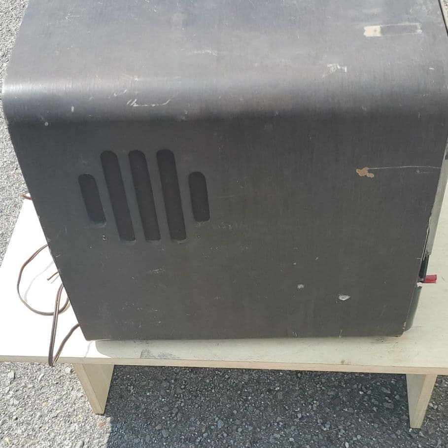 ゼネラル富士通　テレビジョン受像機　レトロ真空管テレビ　中古品