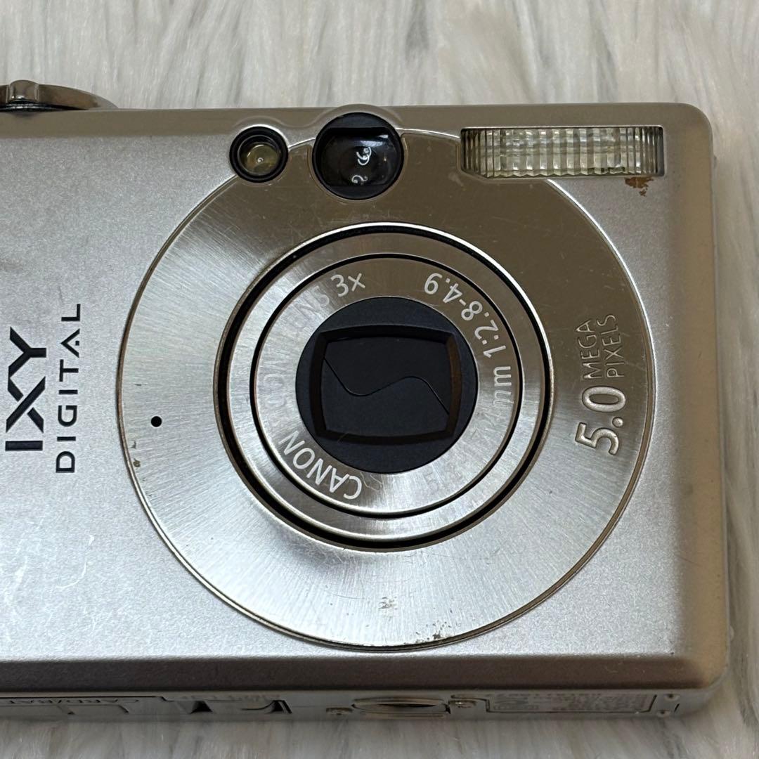 Canon カメラ　IXY 60 PC1158 シルバー　コンデジ　動作品