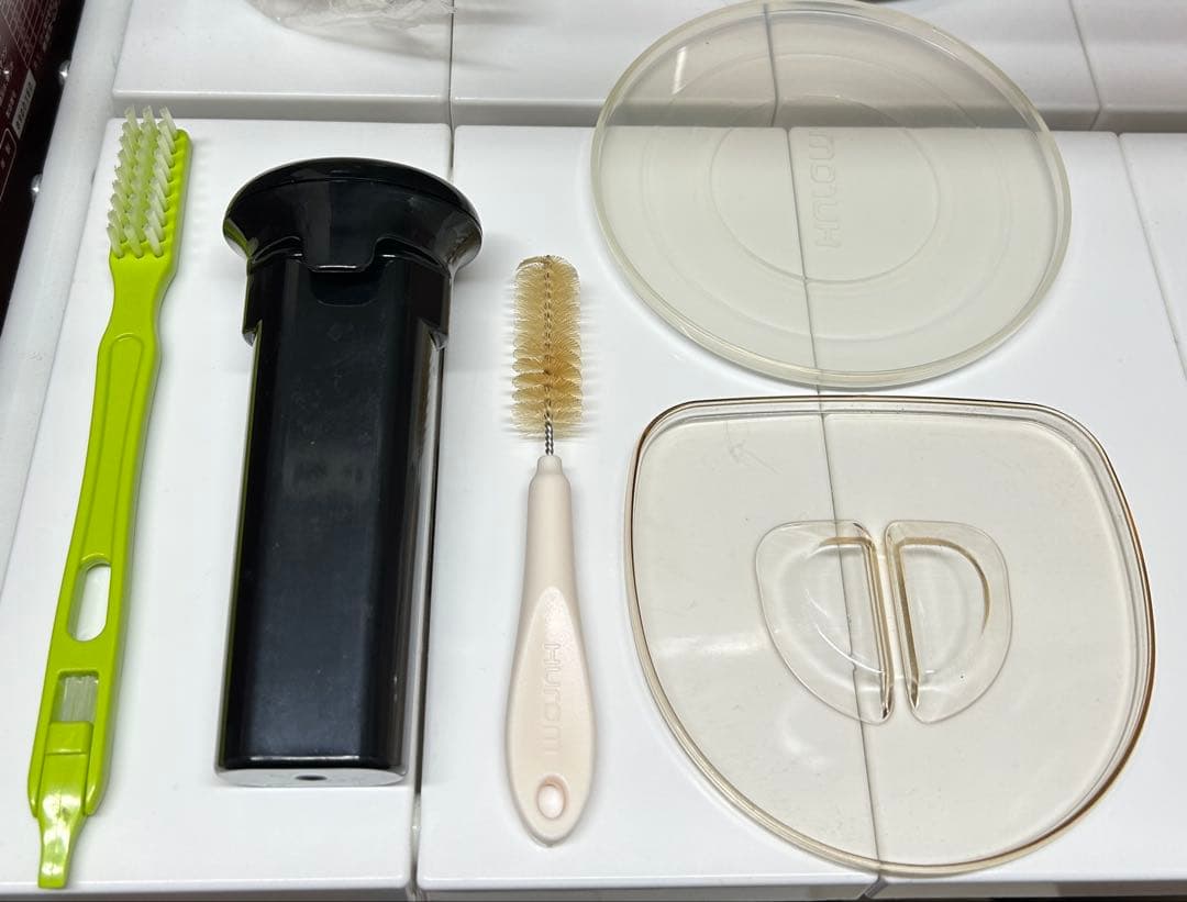 HUROM（ヒューロム）スロージューサー H-AAシリーズ付属品レシピブック付き