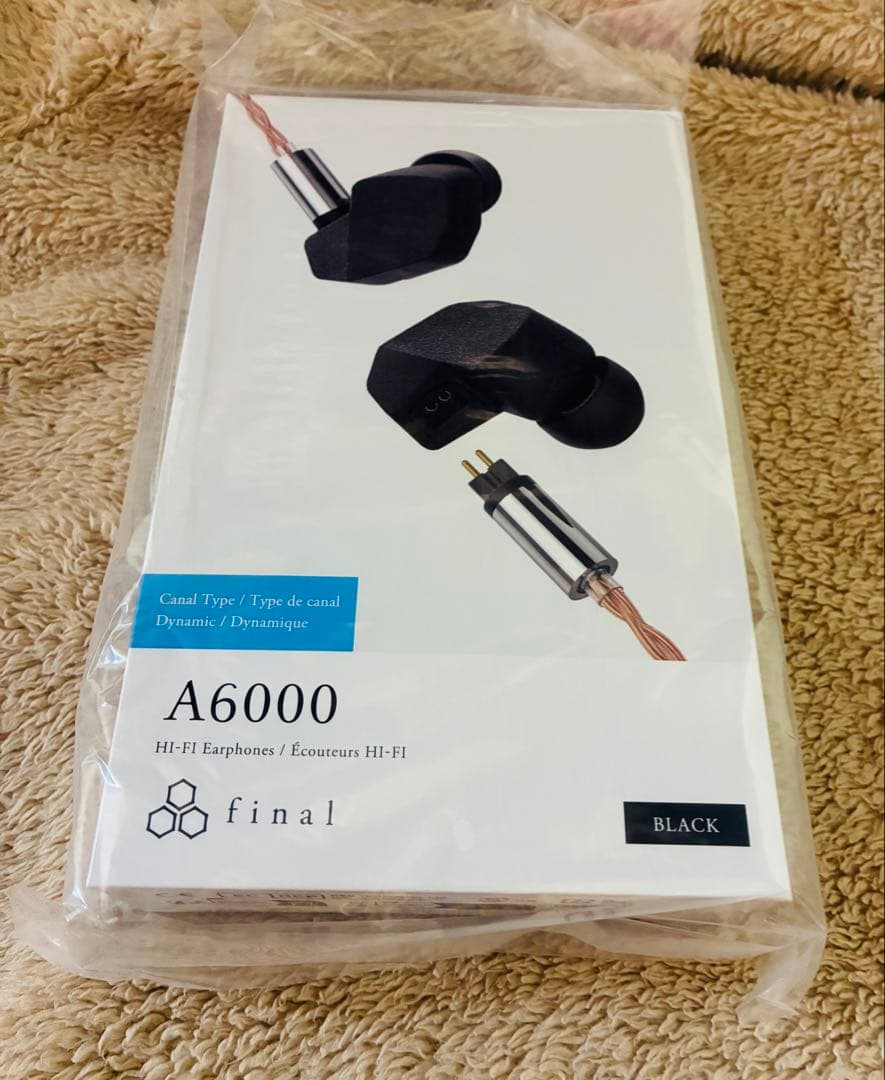 final A6000 ブラック イヤホン