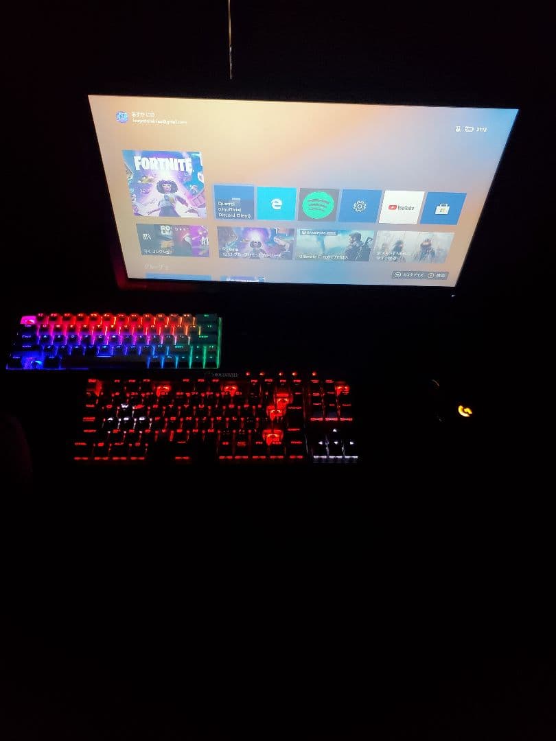 TMKB赤軸キーボード