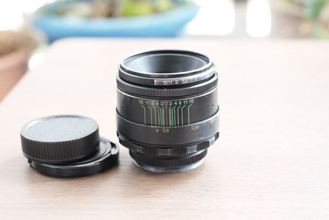 分解清掃済 Helios-44-2 58mm f2 ぐるぐるボケ 19