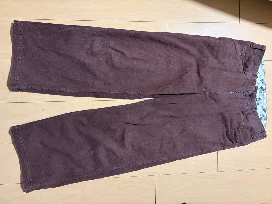 と*う様 Ben Davis extra wide pants brown
