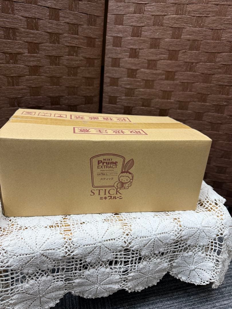 不用品　ミキ プルーン スティック4箱 240本　賞味期限長いです　ケース売り