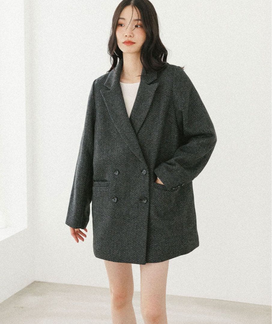 Heather ヘザー オーバーサイズ Winter Big Jacket