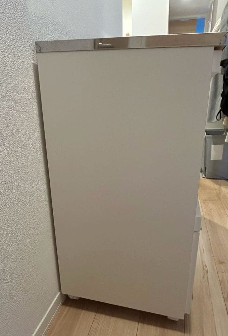 dinos 家電たっぷり収納ステンレス天板カウンター 幅90cm 家電収納