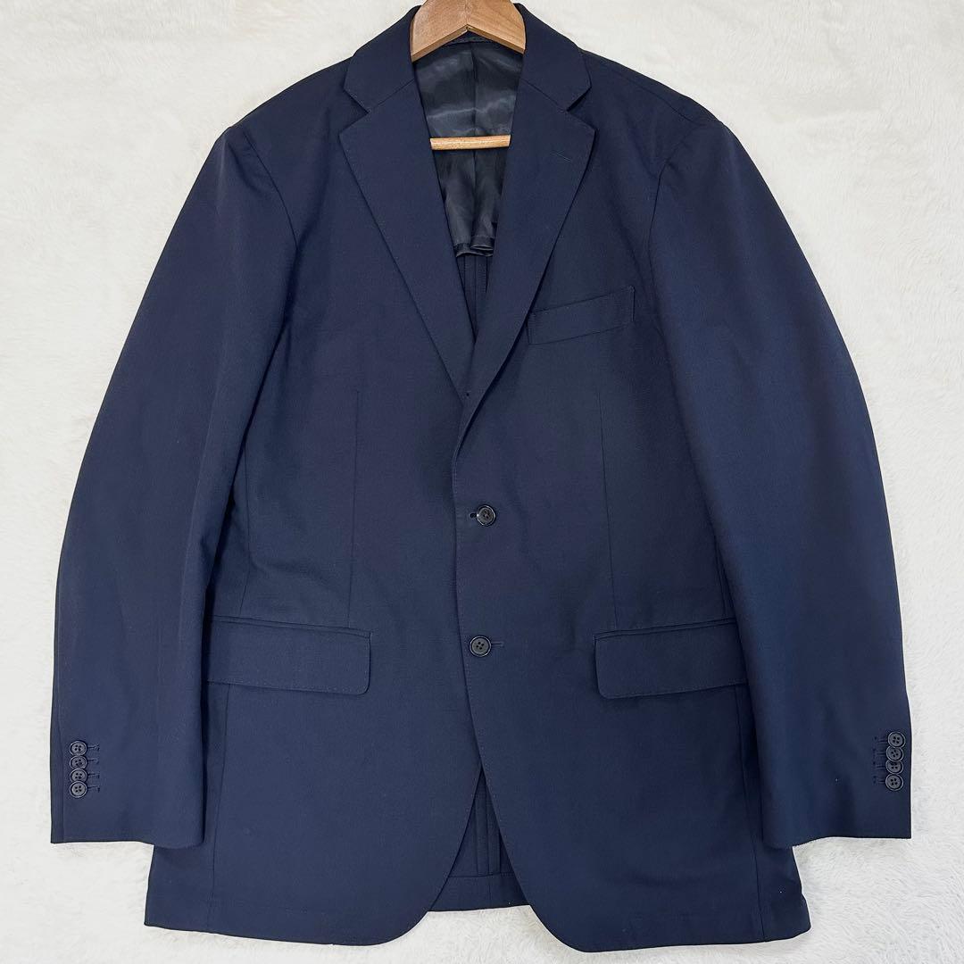 XLサイズ☆リングヂャケット Salon de GW スーツ セットアップ 紺
