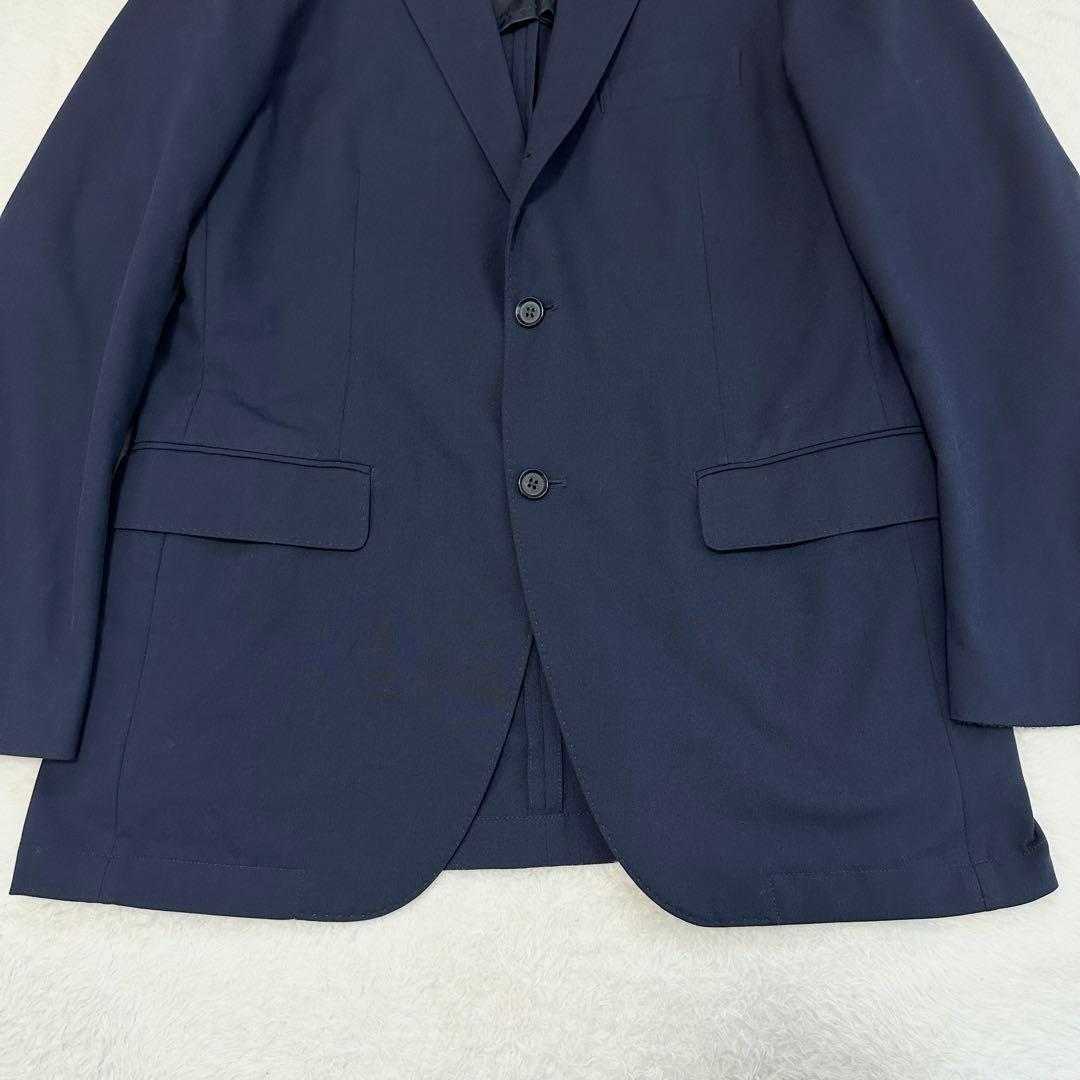XLサイズ☆リングヂャケット Salon de GW スーツ セットアップ 紺
