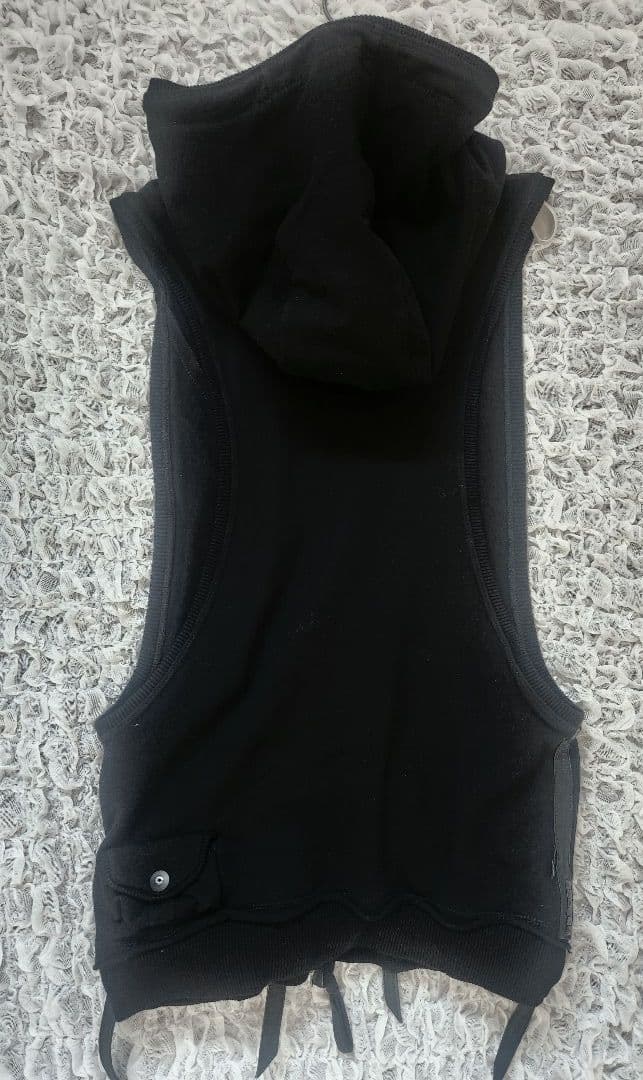 kmrii ケムリノースリーブ パーカー ベスト 平成 Y2K