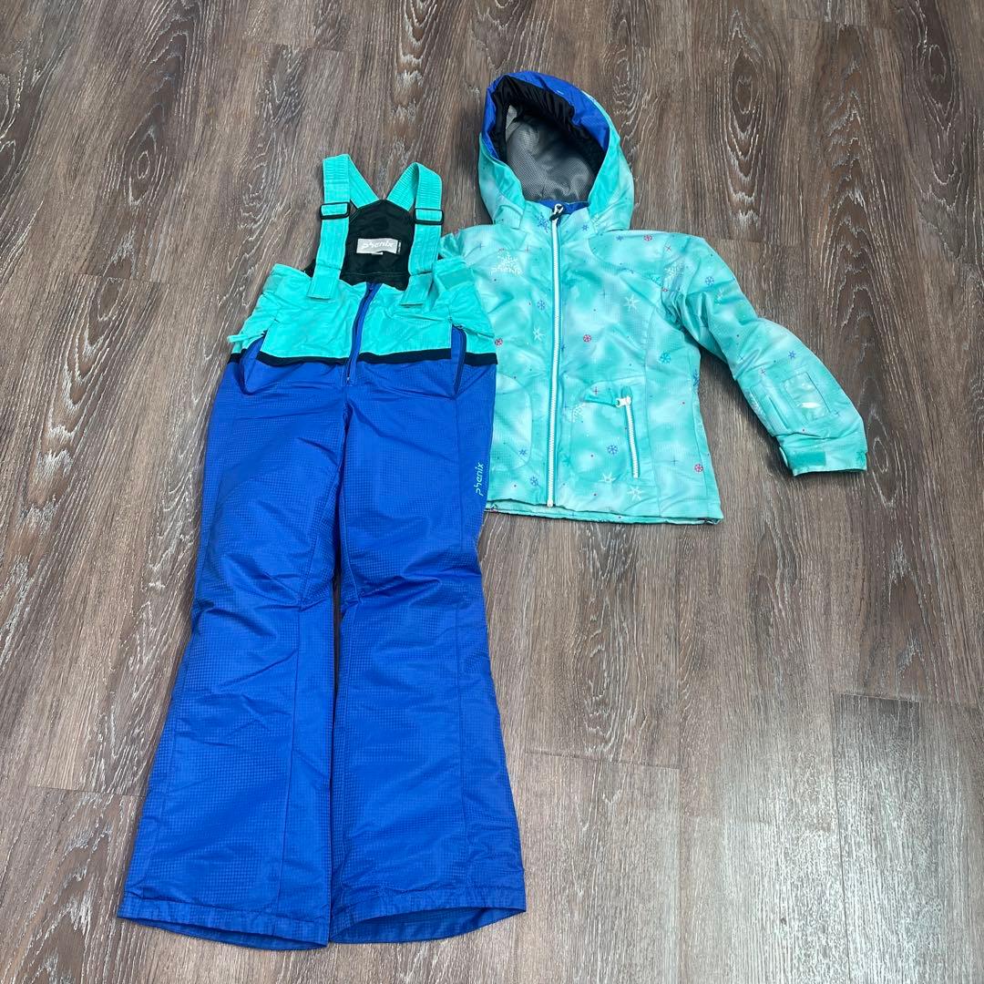 フェニックス セットアップ　スキーウェア　130 女の子