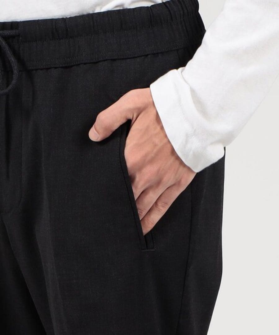 赤人JAMES PERSE MENストレッチウール ドローストリングパンツ