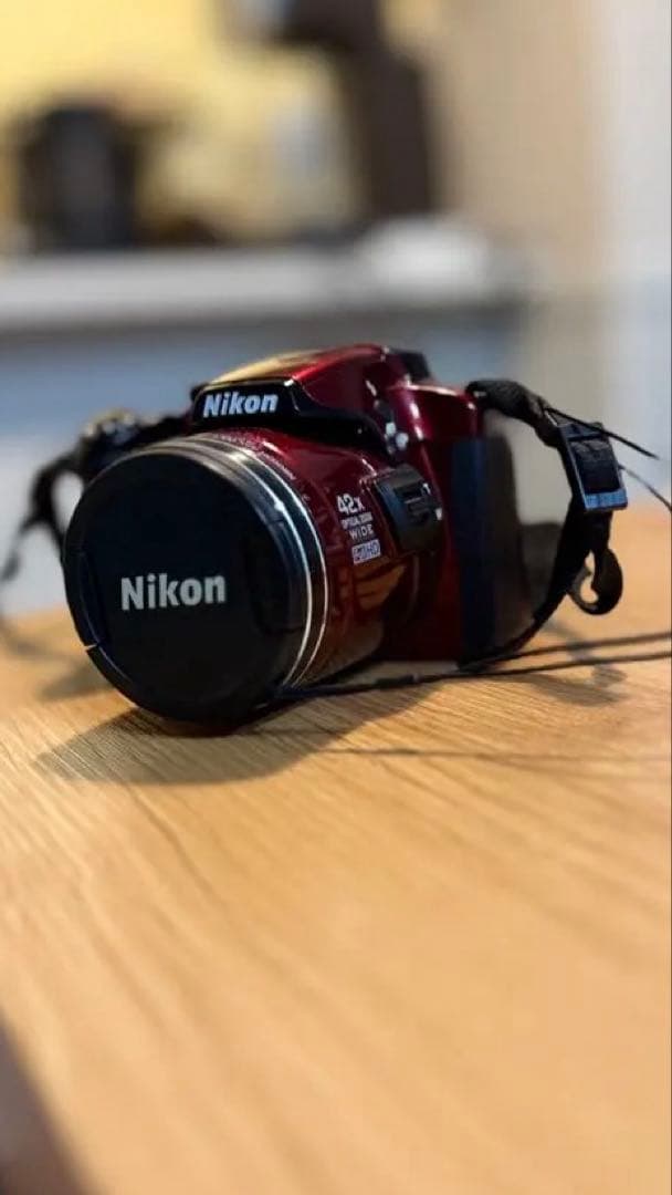 【美品・動作品】Nikon COOLPIX P510 レッド 光学42倍ズーム