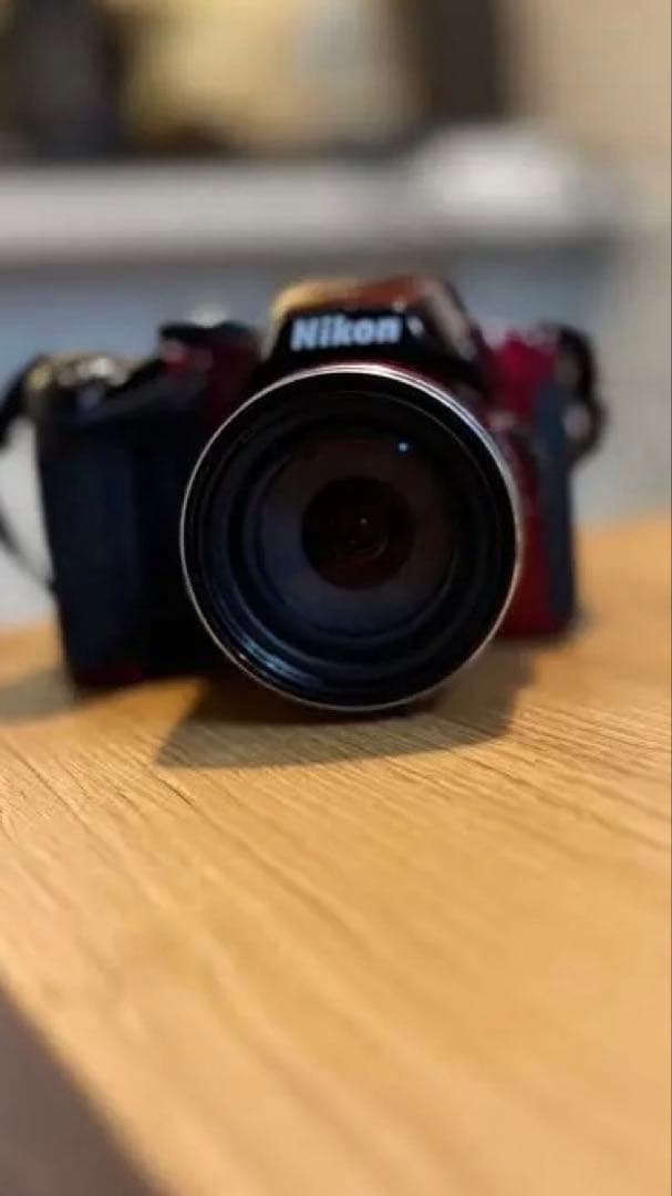 【美品・動作品】Nikon COOLPIX P510 レッド 光学42倍ズーム