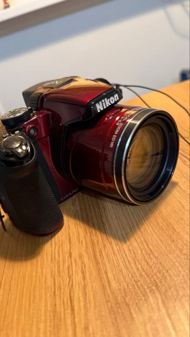 【美品・動作品】Nikon COOLPIX P510 レッド 光学42倍ズーム