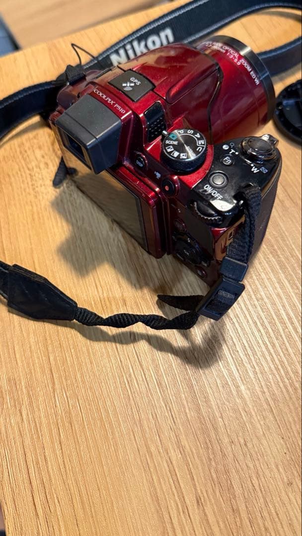【美品・動作品】Nikon COOLPIX P510 レッド 光学42倍ズーム