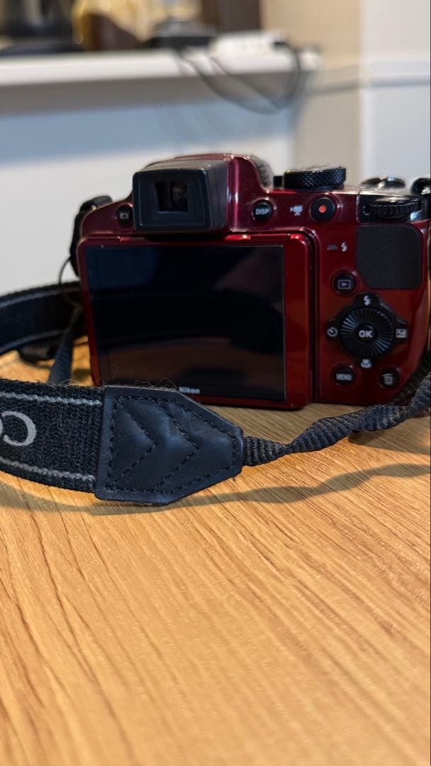 【美品・動作品】Nikon COOLPIX P510 レッド 光学42倍ズーム