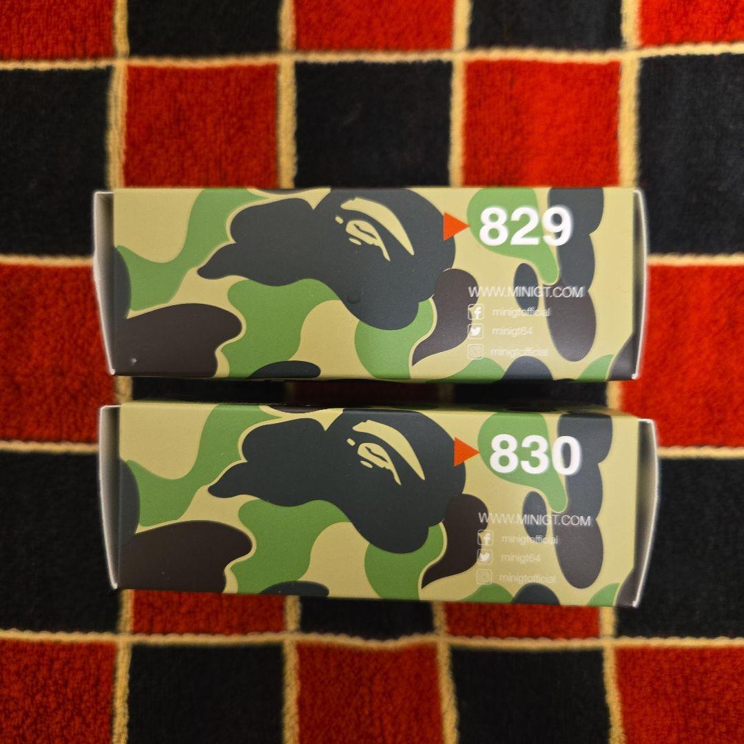 MINI GT BAPE LBWK マクラーレン 720S RX-7 2台セット